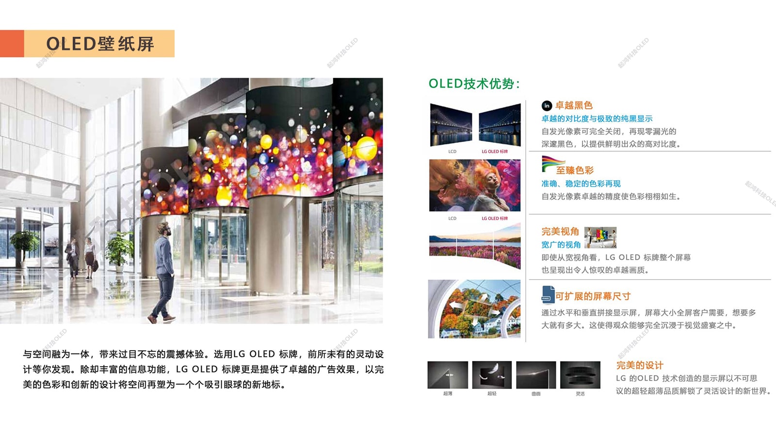 OLED壁紙屏 OLED壁紙屏